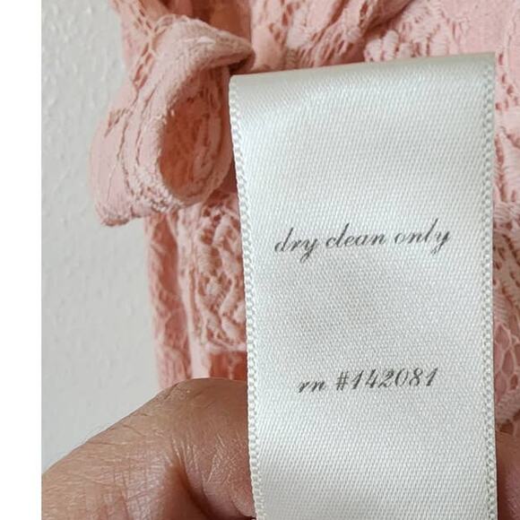 Altar'd State Giuly Pink Lace Dress Small NEW - Picture 7 of 12